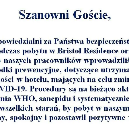 Bristol Apart Otel 4*